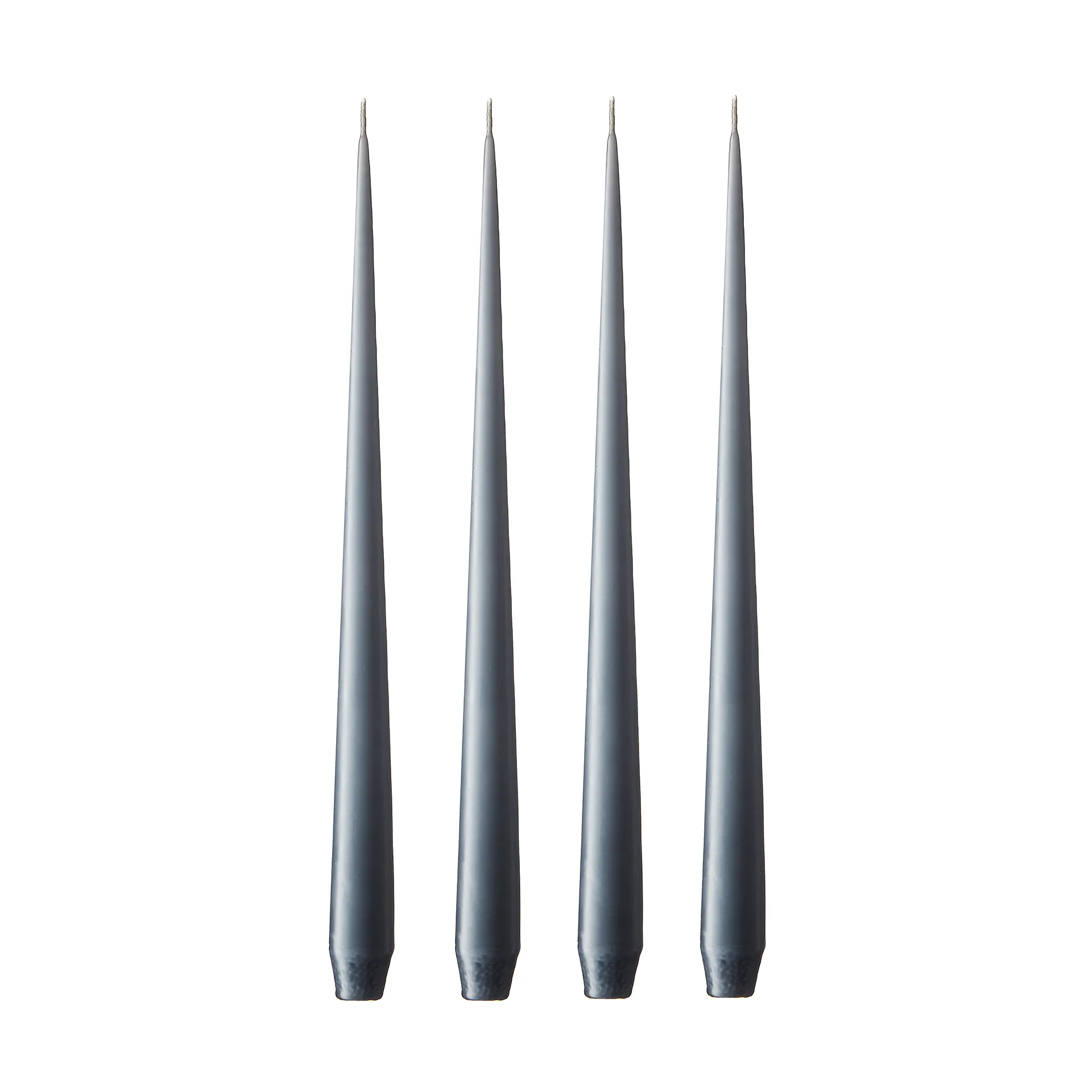 ester & erik świeca 4-pack matowy, dark slate, 42 cm ester & erik