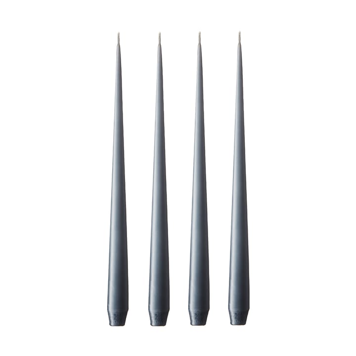 ester & erik świeca 4-pack matowy - dark slate, 42 cm - Ester & erik