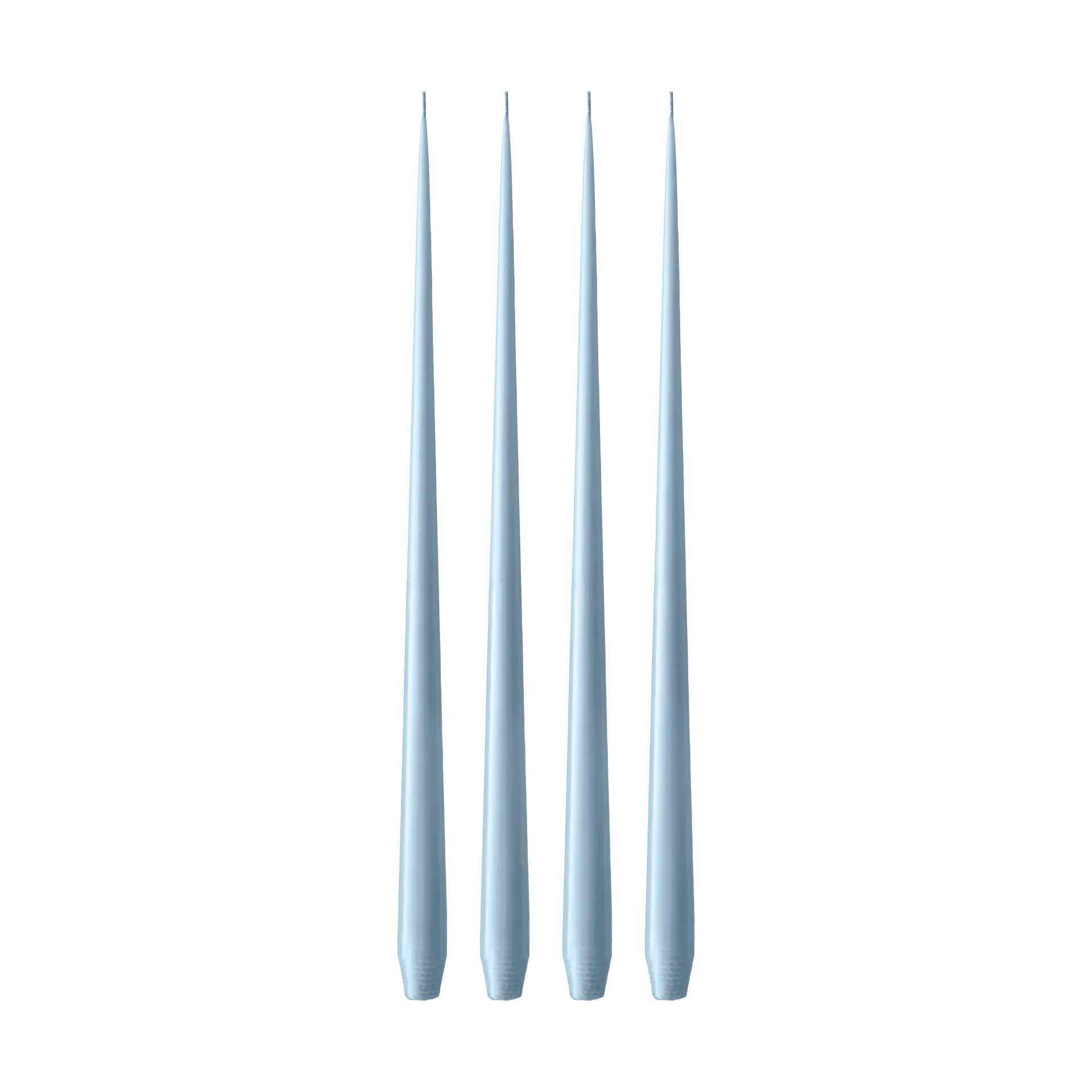 ester & erik świeca 4-pack matowy, Dusty blue 83, 42 cm ester & erik