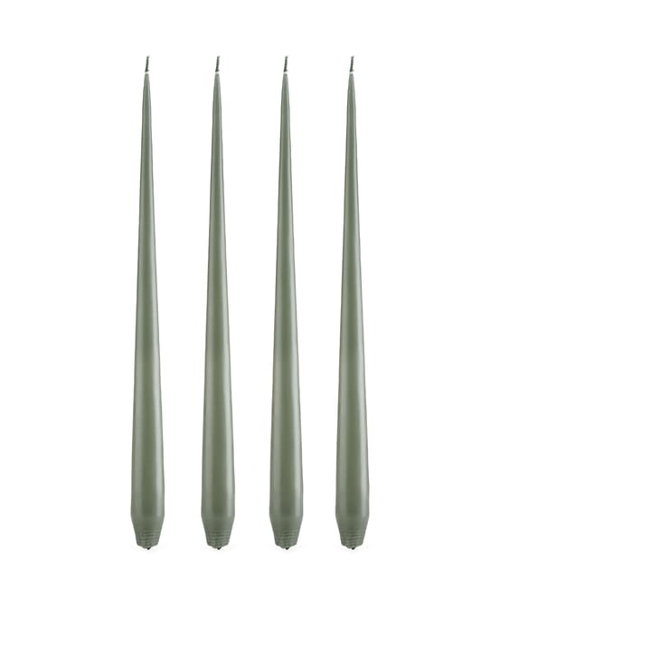 ester & erik świeca 4-pack matowy - green soil, 32 cm - Ester & erik