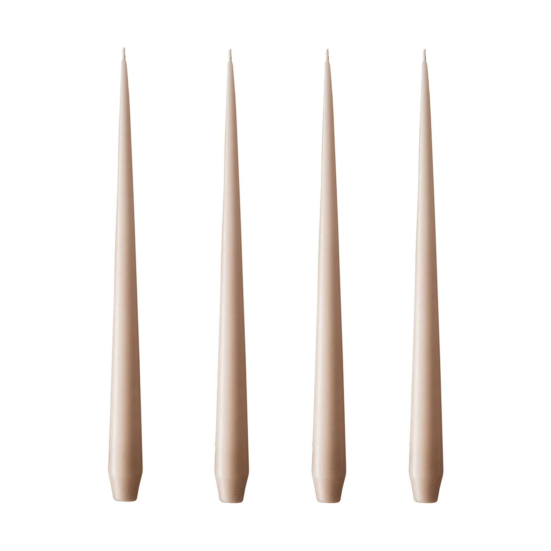 ester & erik świeca 4-pack matowy, ice latte, 32 cm ester & erik