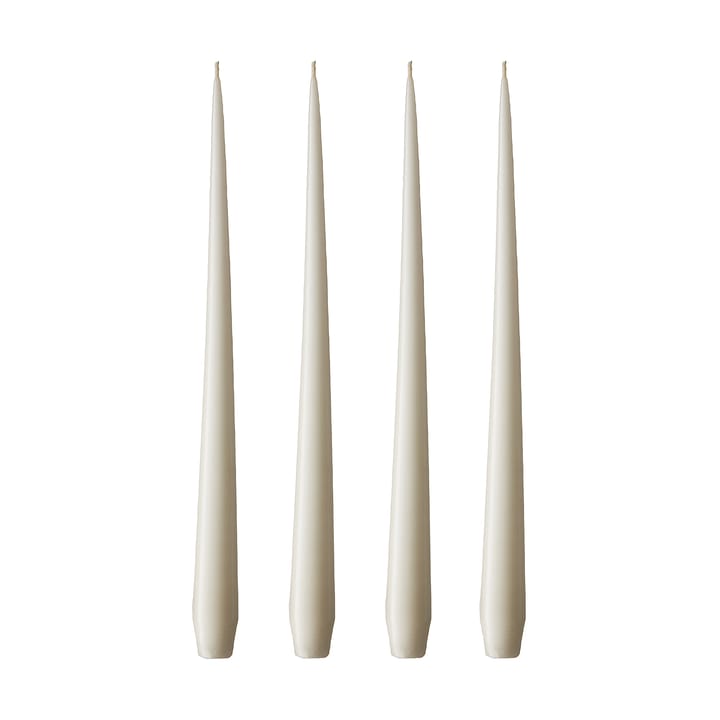 ester & erik świeca 4-pack matowy - ivory, 42 cm - Ester & erik