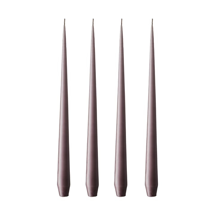 ester & erik świeca 4-pack matowy - muted mauve, 32 cm - Ester & erik