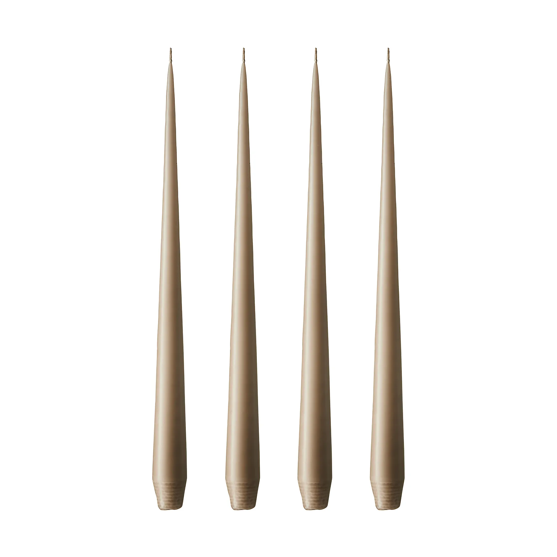 ester & erik świeca 4-pack matowy, nougat note, 32 cm ester & erik