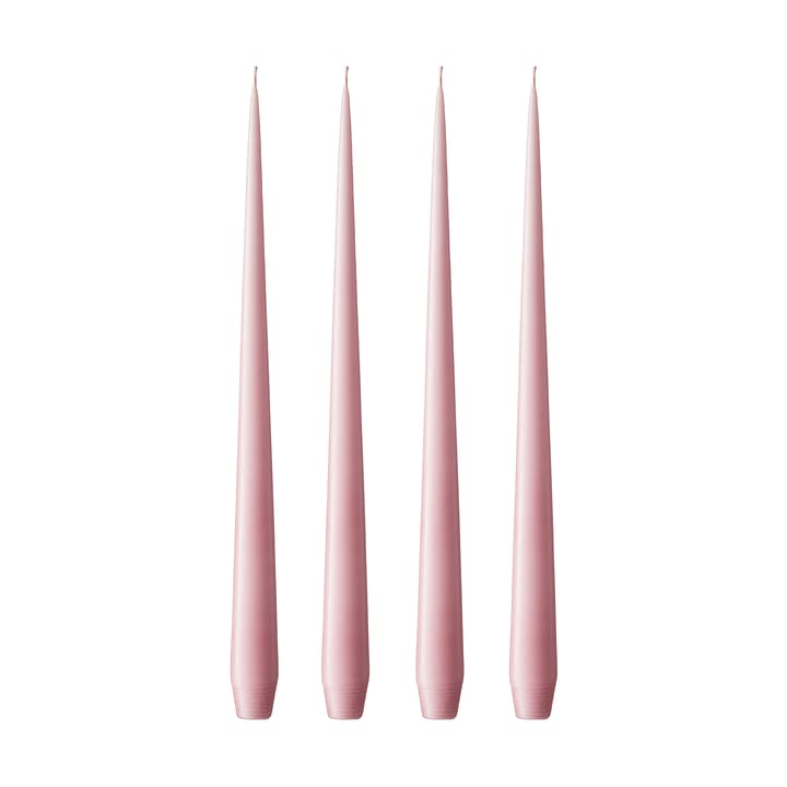 ester & erik świeca 4-pack matowy - old rose, 42 cm - Ester & erik
