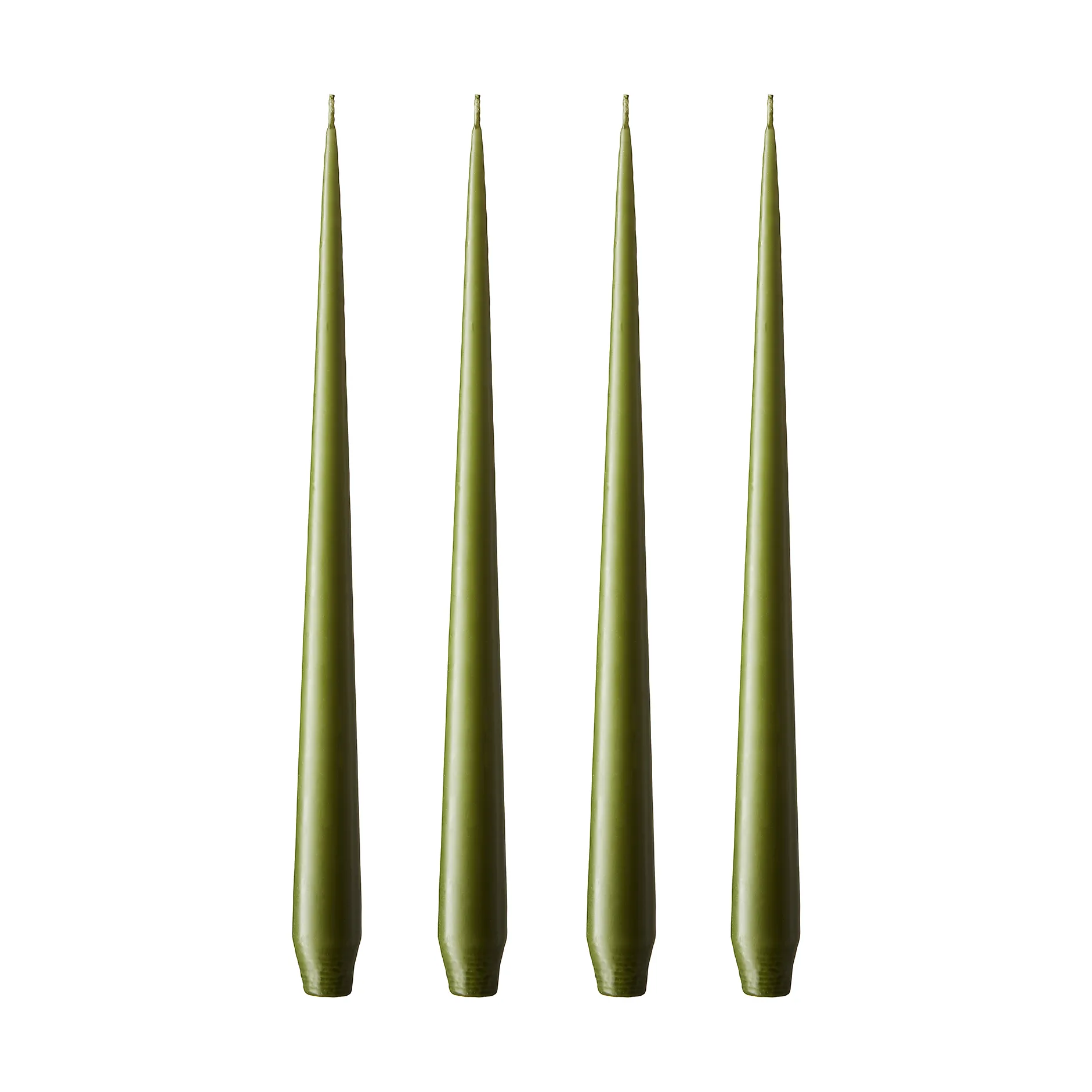 ester & erik świeca 4-pack matowy, olive glow, 32 cm ester & erik
