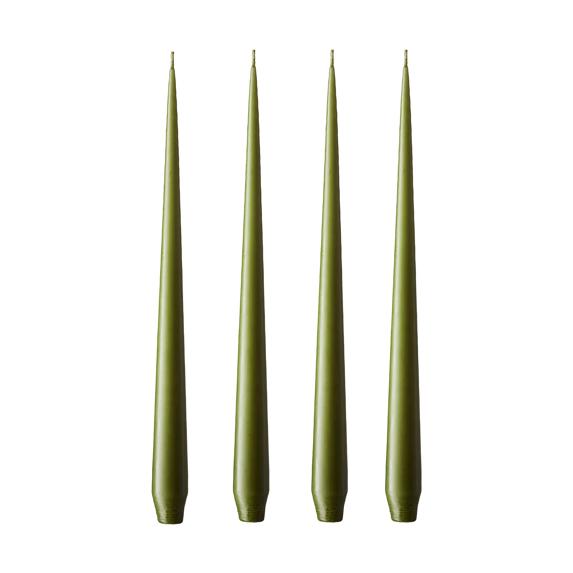 ester & erik świeca 4-pack matowy, olive glow, 42 cm ester & erik