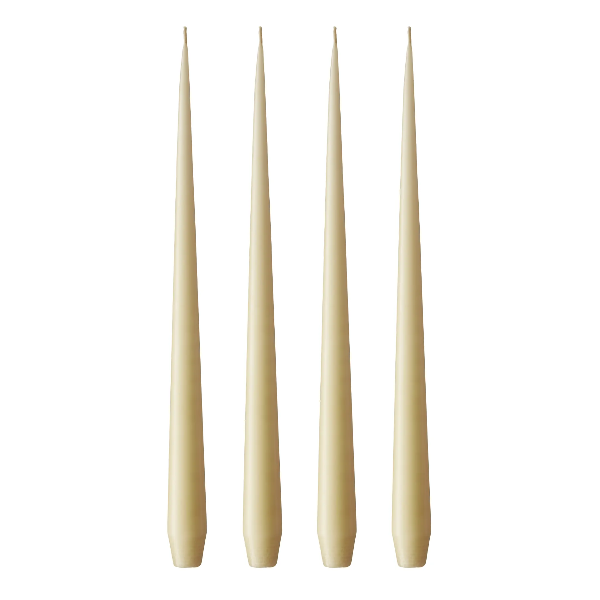 ester & erik świeca 4-pack matowy, Pale ginger 14, 42 cm ester & erik