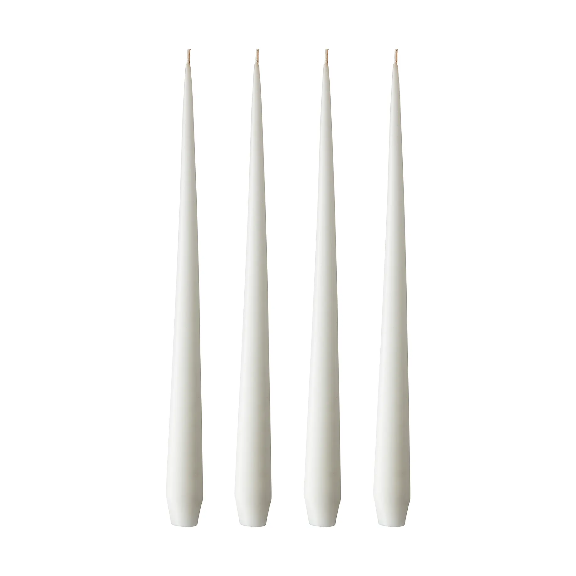 ester & erik świeca 4-pack matowy, pure white, 42 cm ester & erik