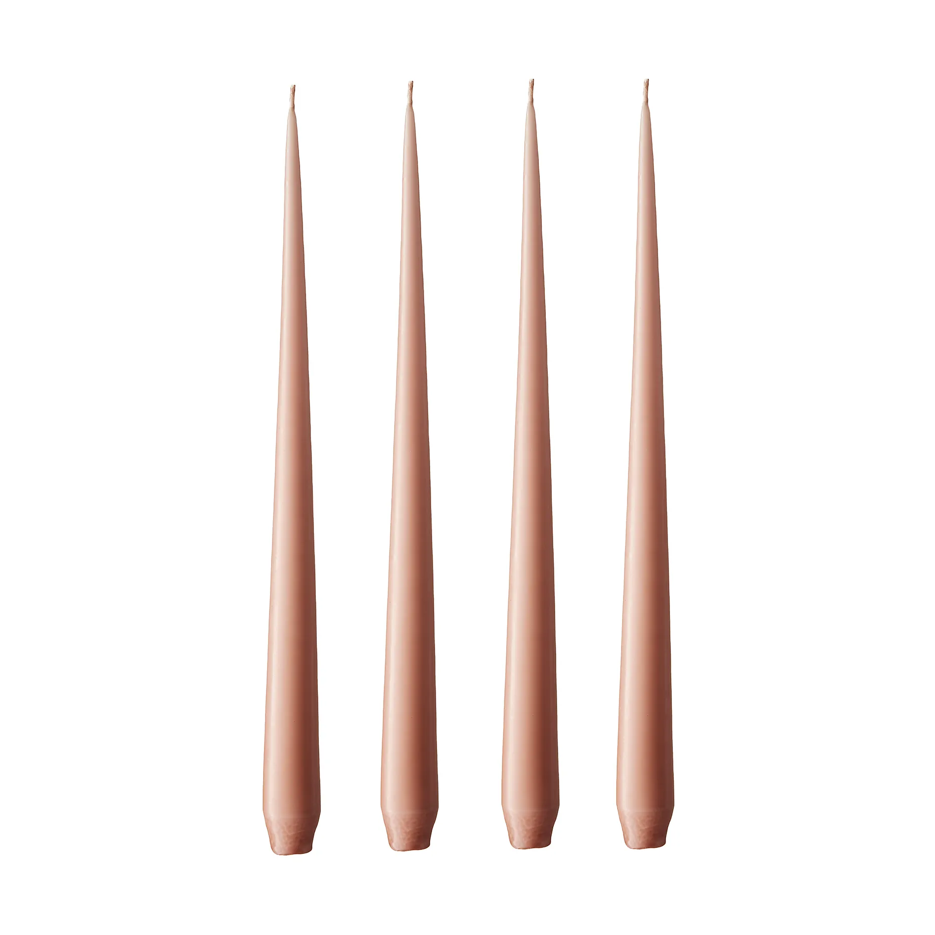 ester & erik świeca 4-pack matowy, rosy caramel, 42 cm ester & erik