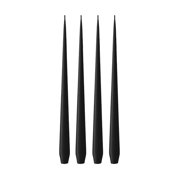 ester & erik świeca 4-pack matowy - Velvet matt black 95, 32 cm - Ester & erik