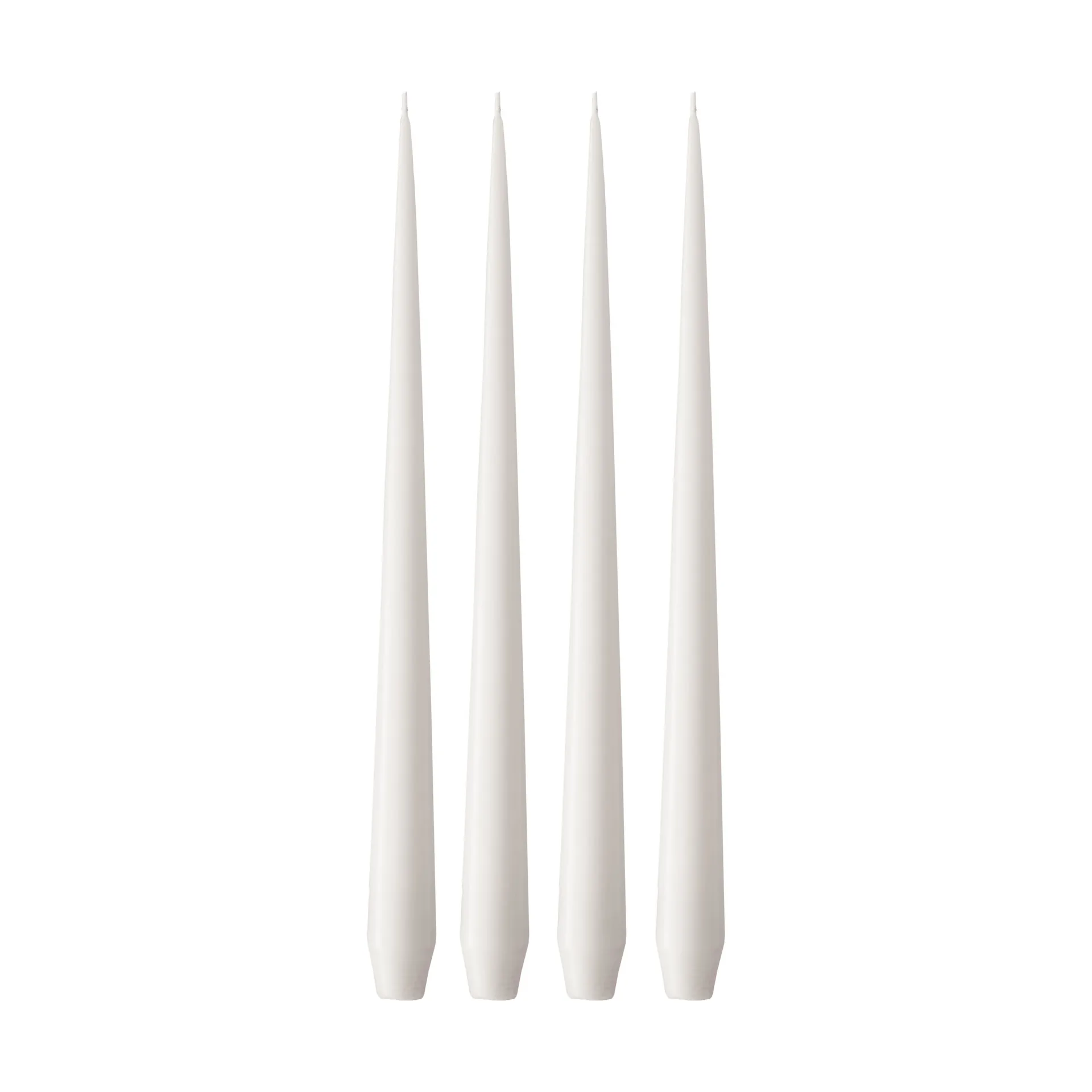 ester & erik świeca 4-pack matowy, White ash 21, 32 cm ester & erik