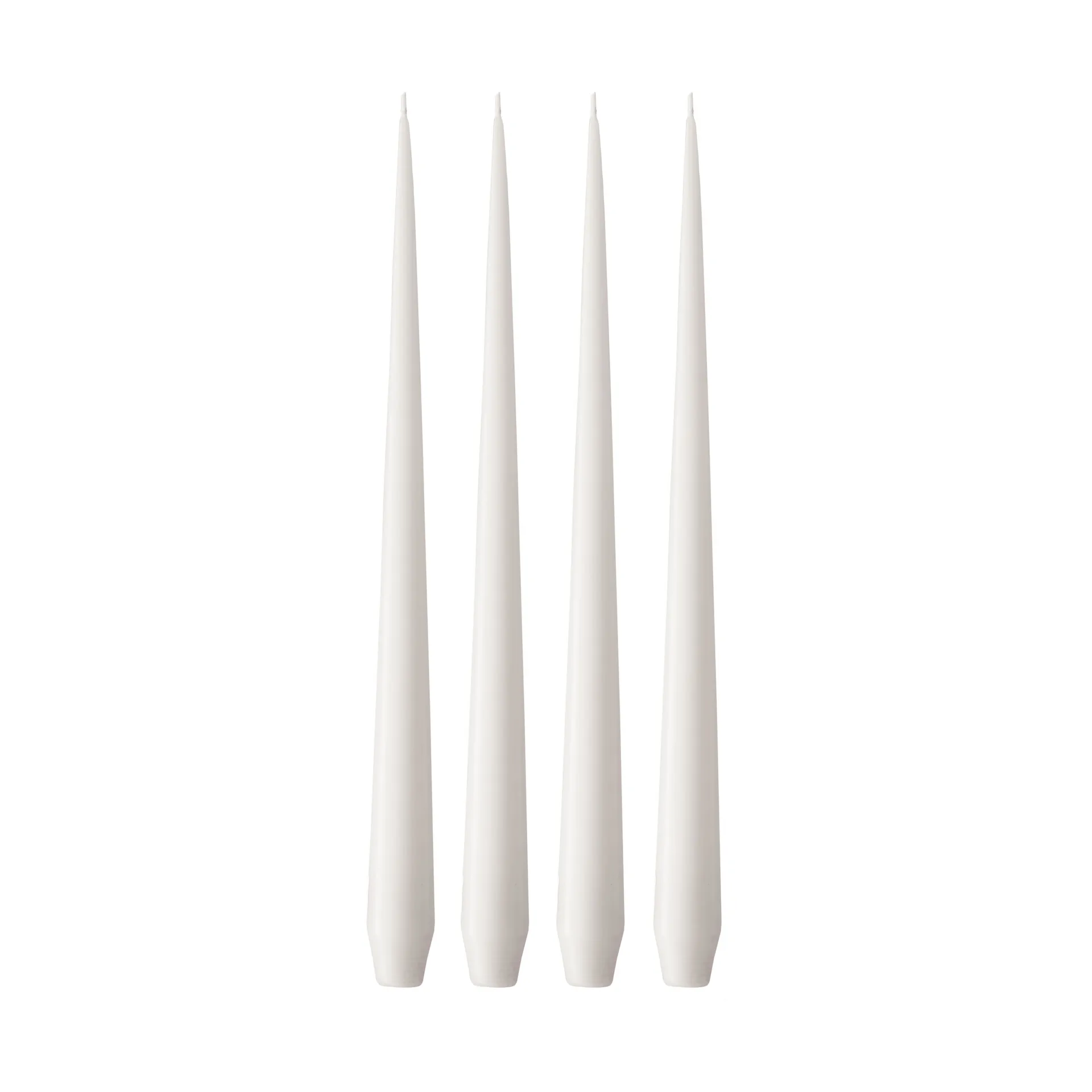 ester & erik świeca 4-pack matowy, White ash 21, 42 cm ester & erik