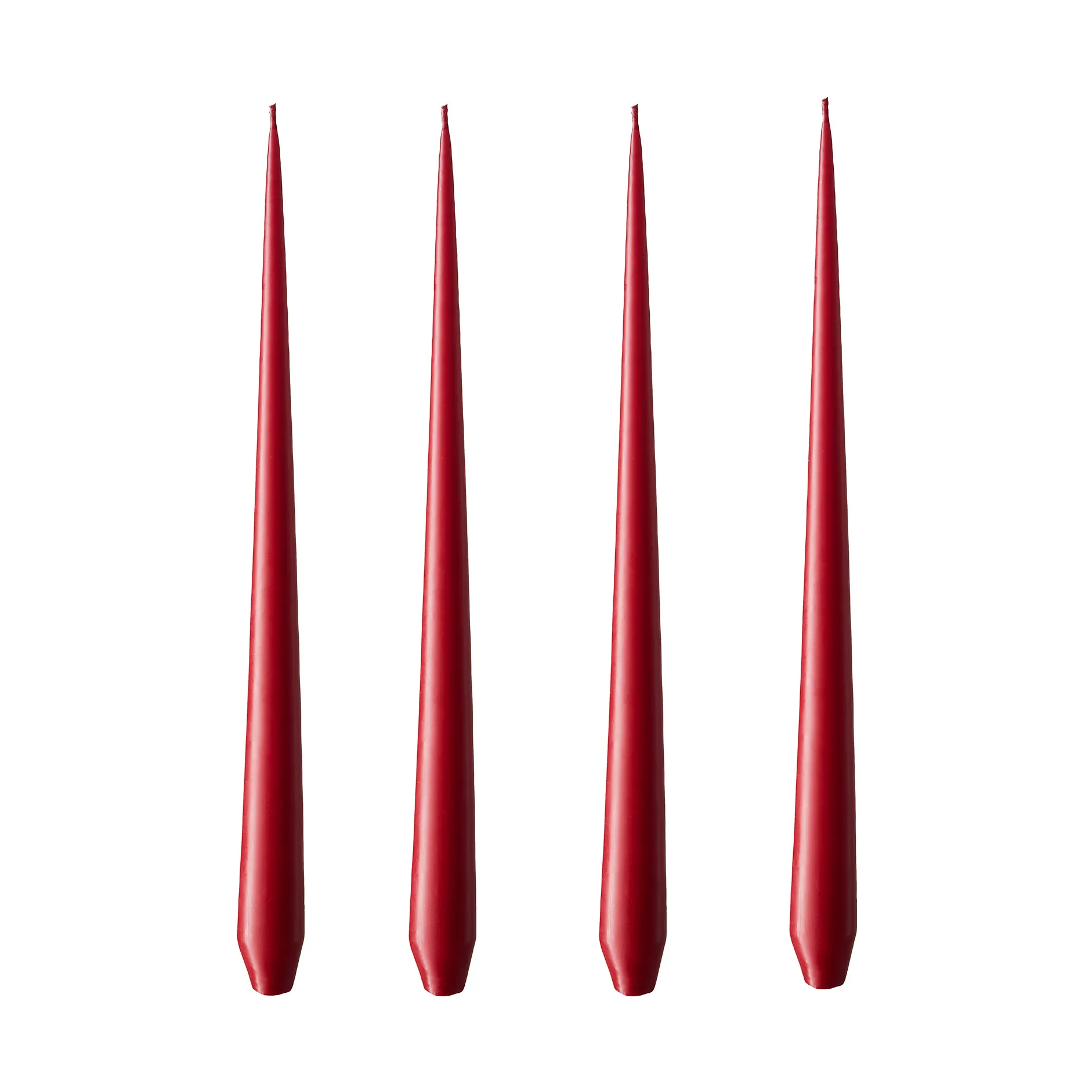 ester & erik świeca 4-pack matowy, winter berry, 32 cm ester & erik