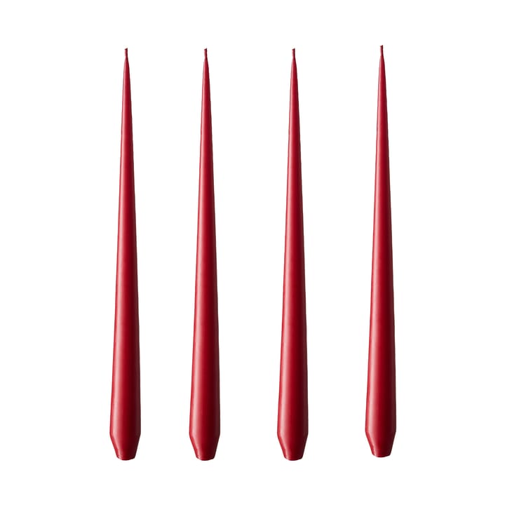 ester & erik świeca 4-pack matowy - winter berry, 32 cm - Ester & erik