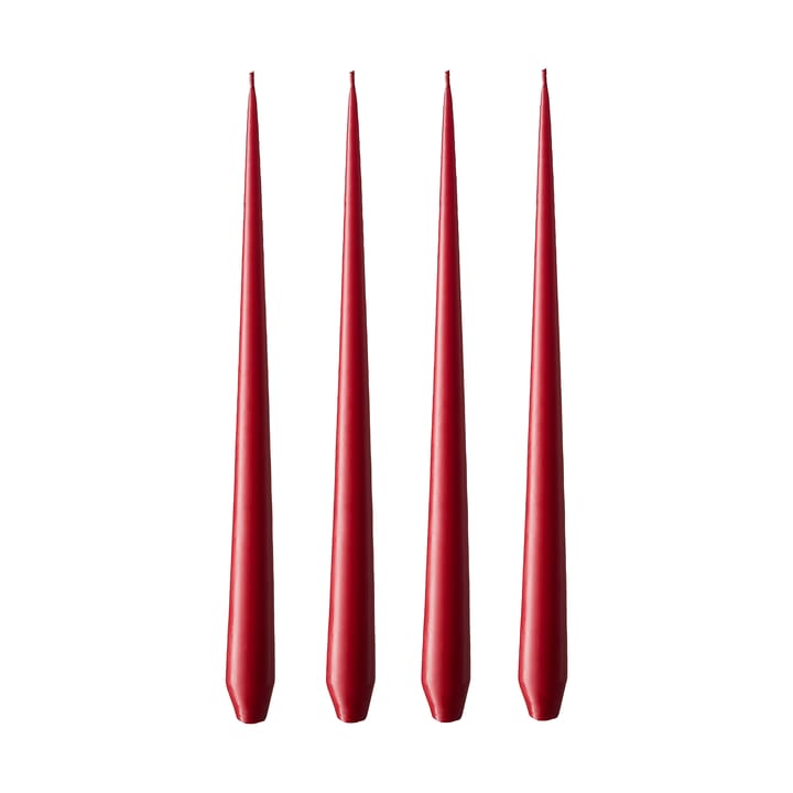 ester & erik świeca 4-pack matowy - winter berry, 42 cm - Ester & erik
