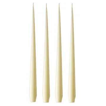 ester & erik świeca 4-pak lakierowany - Buttermilk 17-0, 32 cm - ester & erik