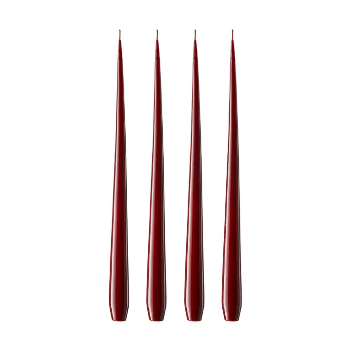 ester & erik świeca 4-pak lakierowany - Deep wine 44/2, 42 cm - Ester & erik
