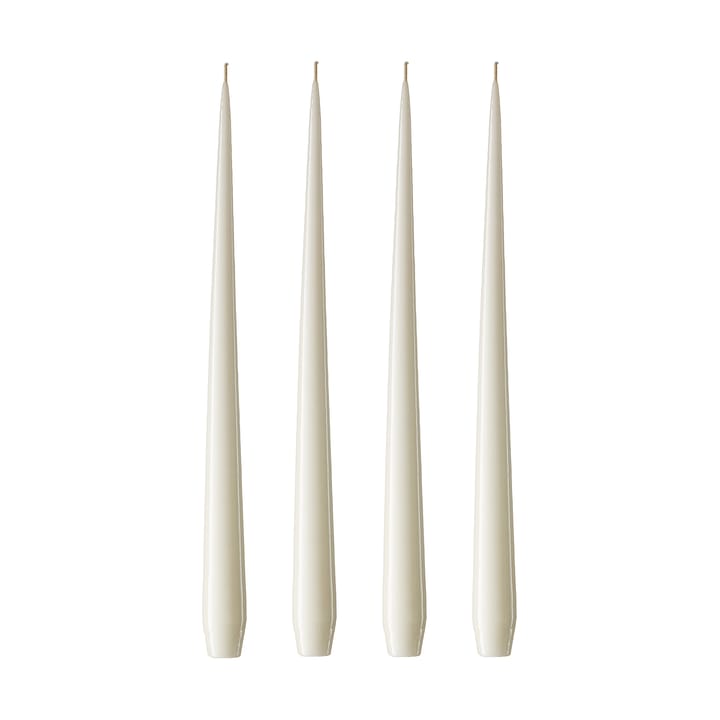 ester & erik świeca 4-pak lakierowany - ivory, 42 cm - Ester & erik