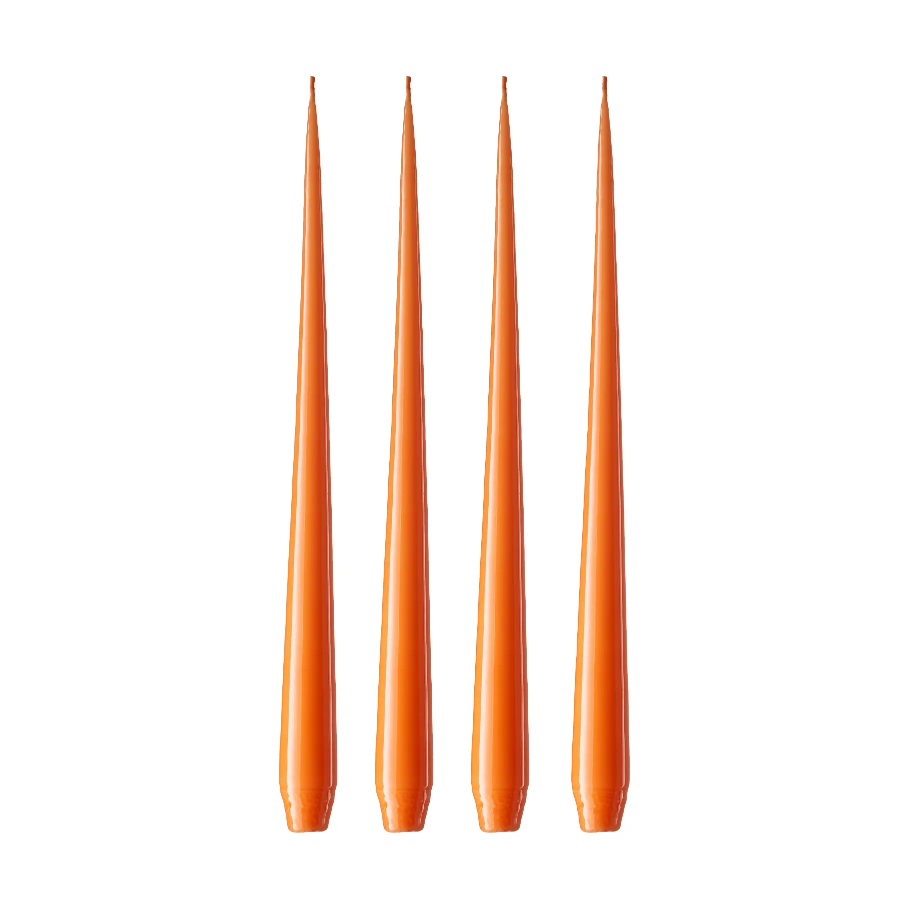 ester & erik świeca 4-pak lakierowany, Mild orange 16, 42 cm ester & erik