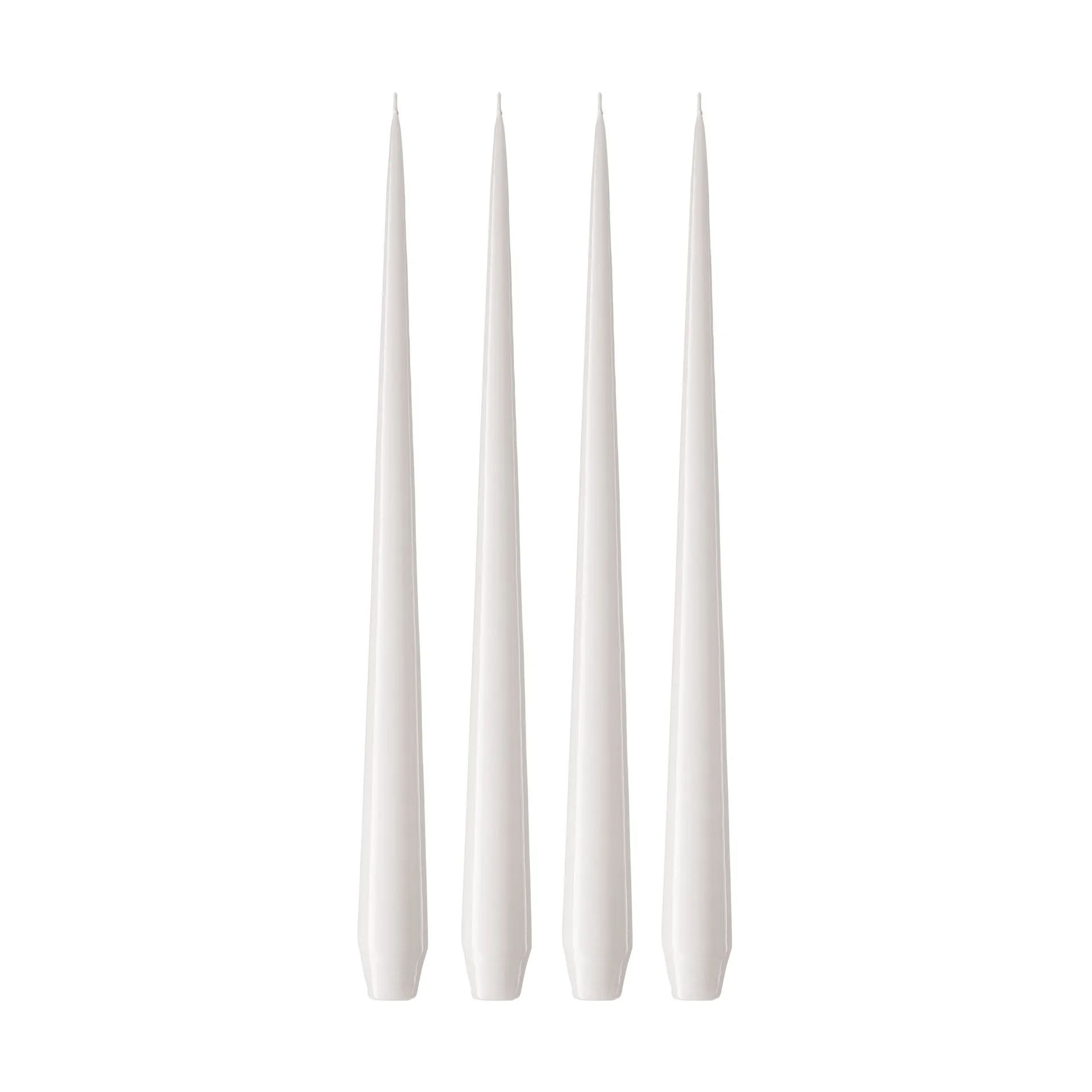 ester & erik świeca 4-pak lakierowany, White ash 21, 32 cm ester & erik