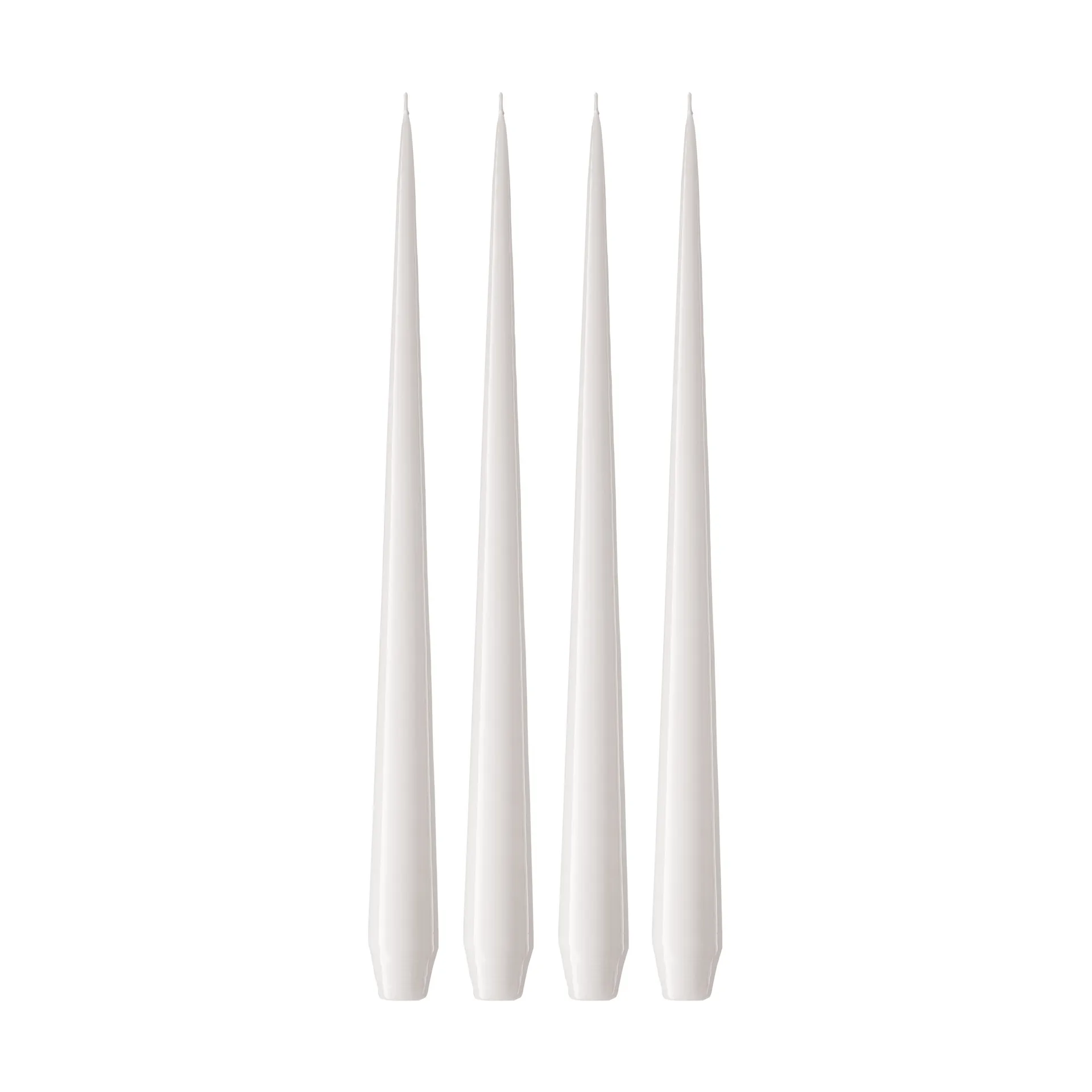 ester & erik świeca 4-pak lakierowany, White ash 21, 42 cm ester & erik