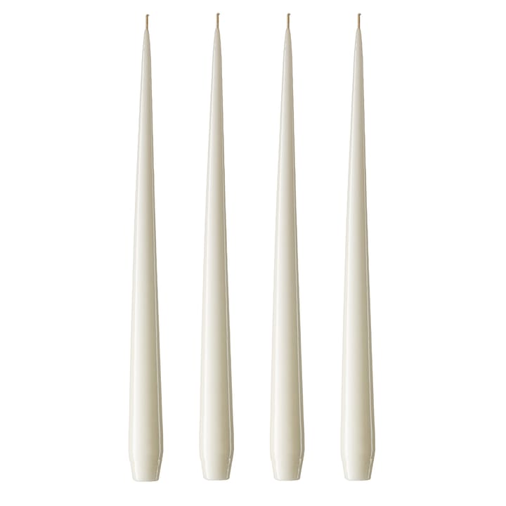 ester & erik świeca 42 cm 4-pack ivory - Lakierowana - ester & erik