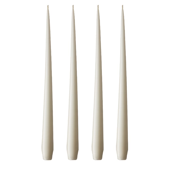 ester & erik świeca 42 cm 4-pack ivory - Matowy - Ester & erik