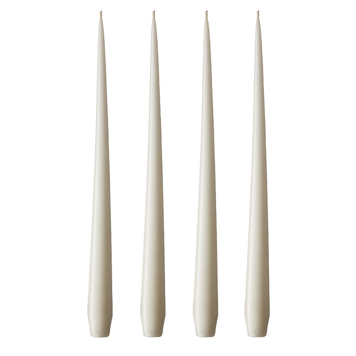 ester & erik świeca 42 cm 4-pack ivory - Matowy - ester & erik