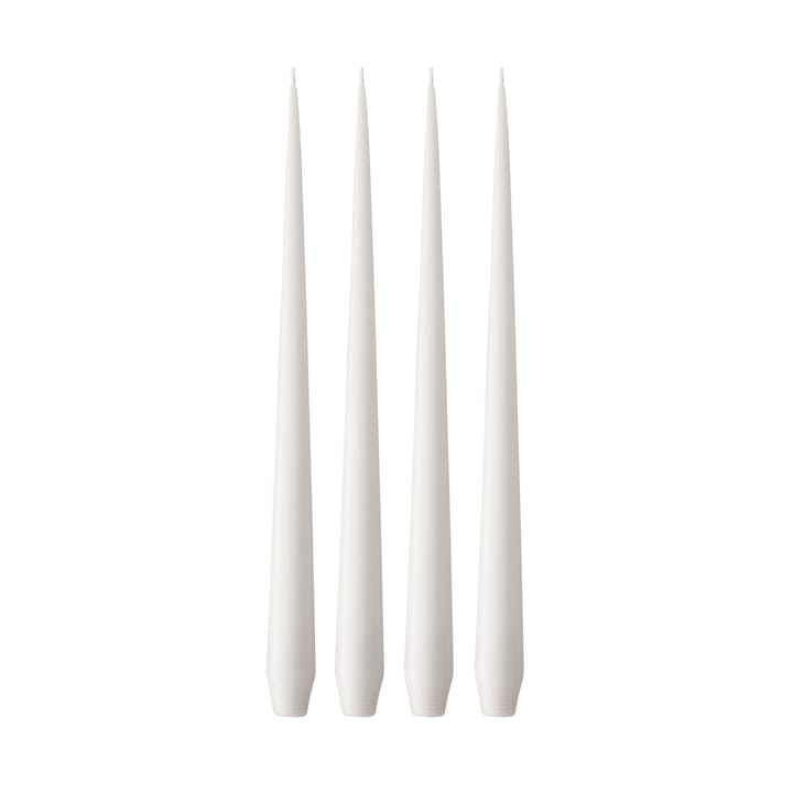 ester & erik świeca 42 cm 4-pack matowy - White ash 21 - ester & erik