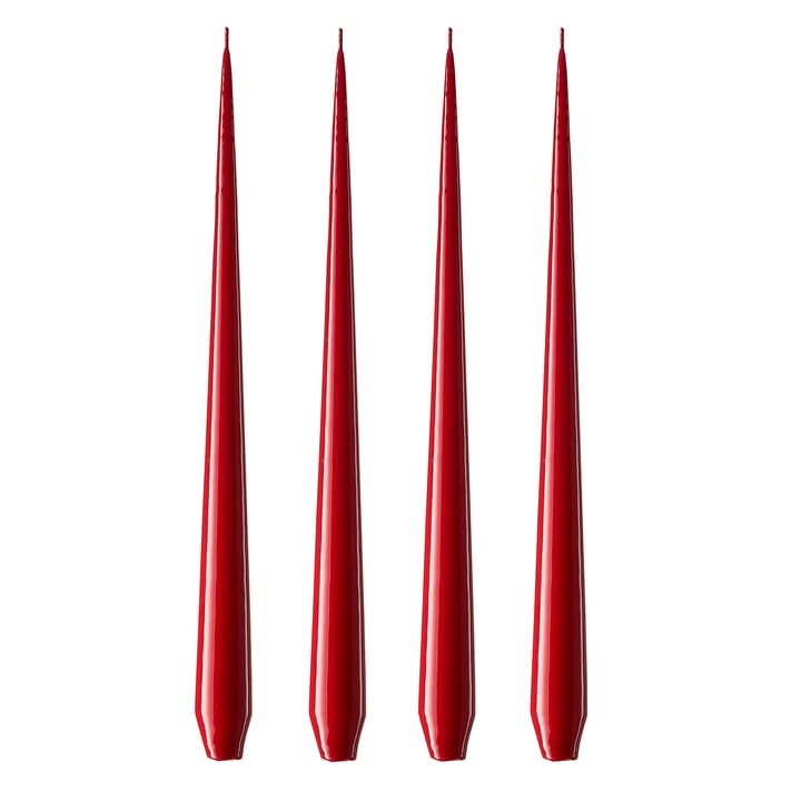 ester & erik świeca 42 cm 4-pack winter berry - Lakierowana - Ester & erik