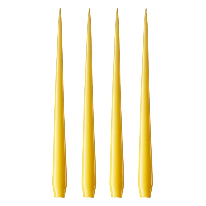 ester & erik świeca 42 cm 4-pak lakierowany - Lemon drop 15-0 - Ester & erik