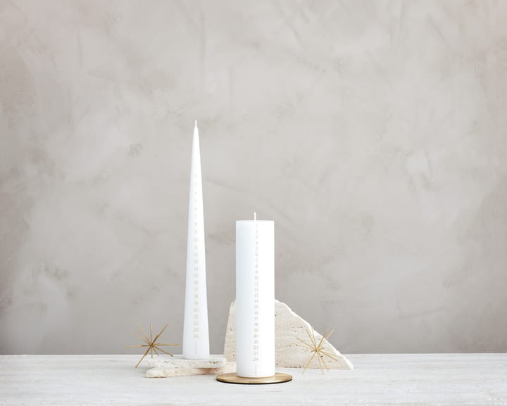 ester & erik świeca kalendarzowa cm, 31 pure white ester & erik