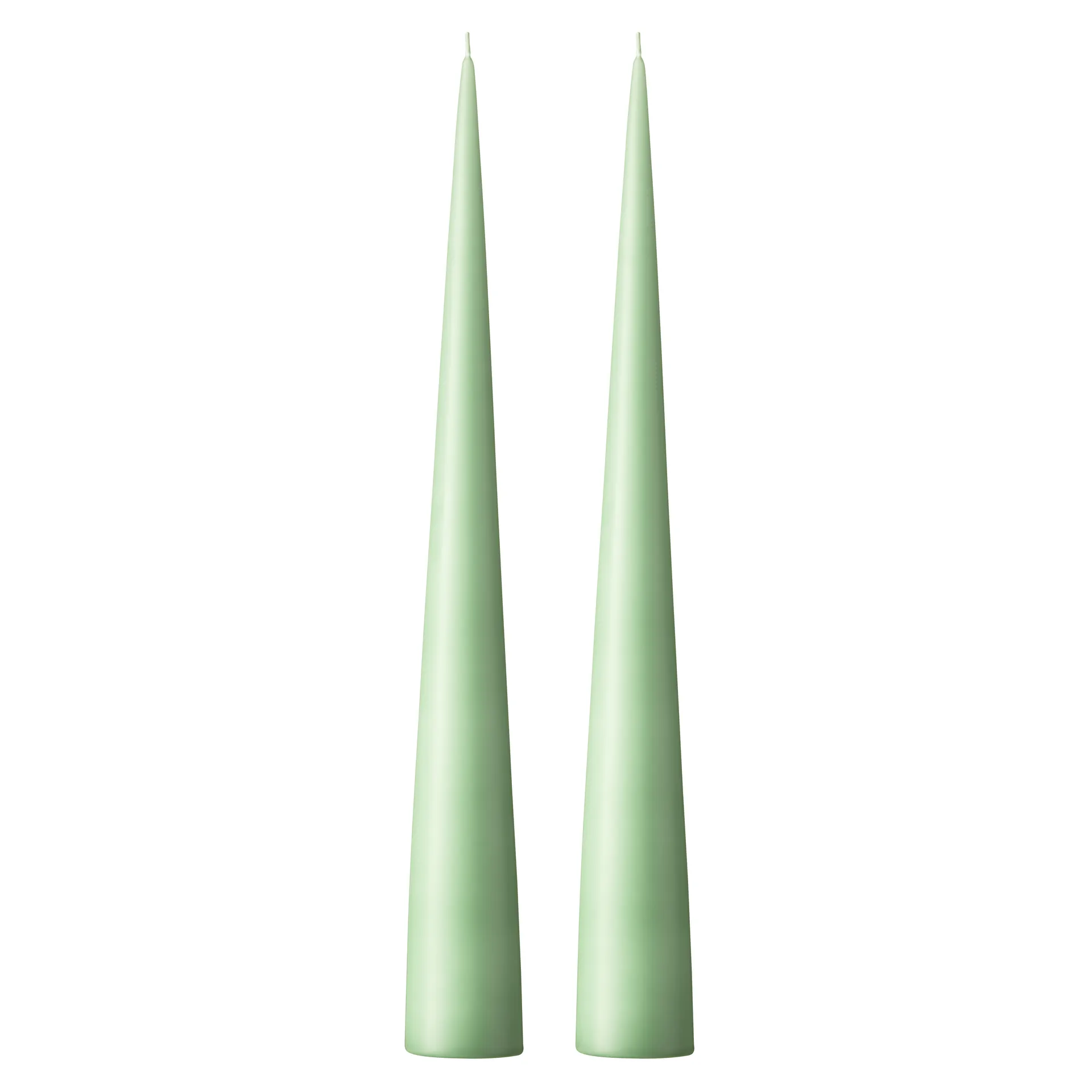ester & erik świeca stożkowa 37 cm 2-pak matowa, Eucalyptus 66 ester & erik