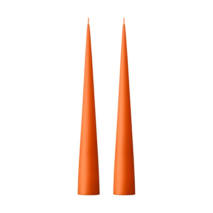 ester & erik świeca stożkowa 37 cm 2-pak matowa - Mild orange 16 - Ester & erik