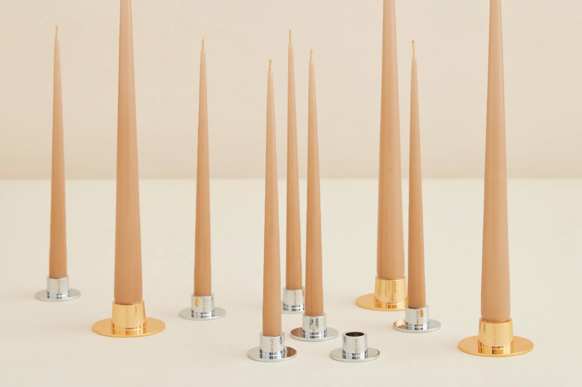 ester & erik świecznik blank 2-pack, Złoto ester & erik