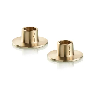 ester & erik świecznik mat 2-pak - Złoto - ester & erik