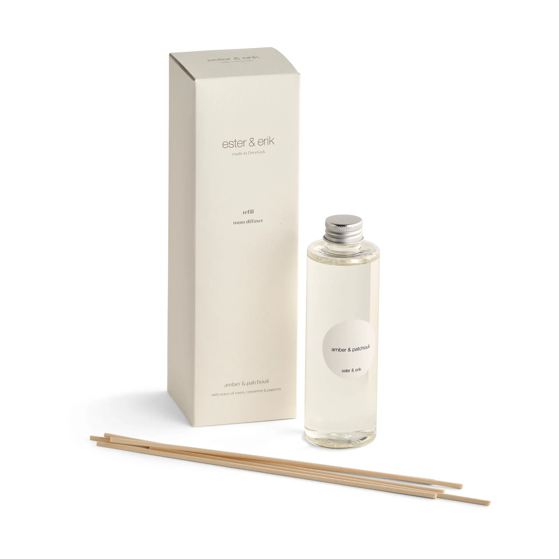 Napełnienie ester & erik patyczki zapachowe, Amber & patchouli ester & erik