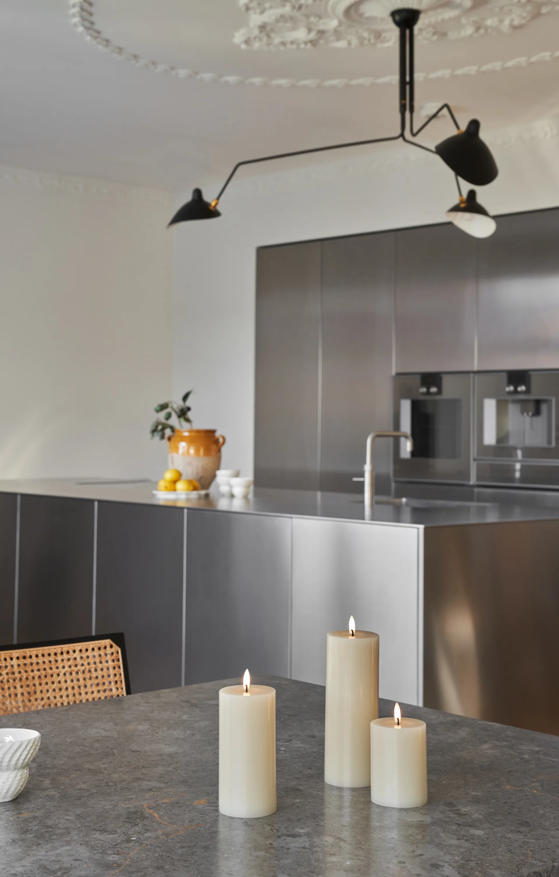 Świeczka LED ester & erik, 14 Pale ginger, 10cm ester & erik