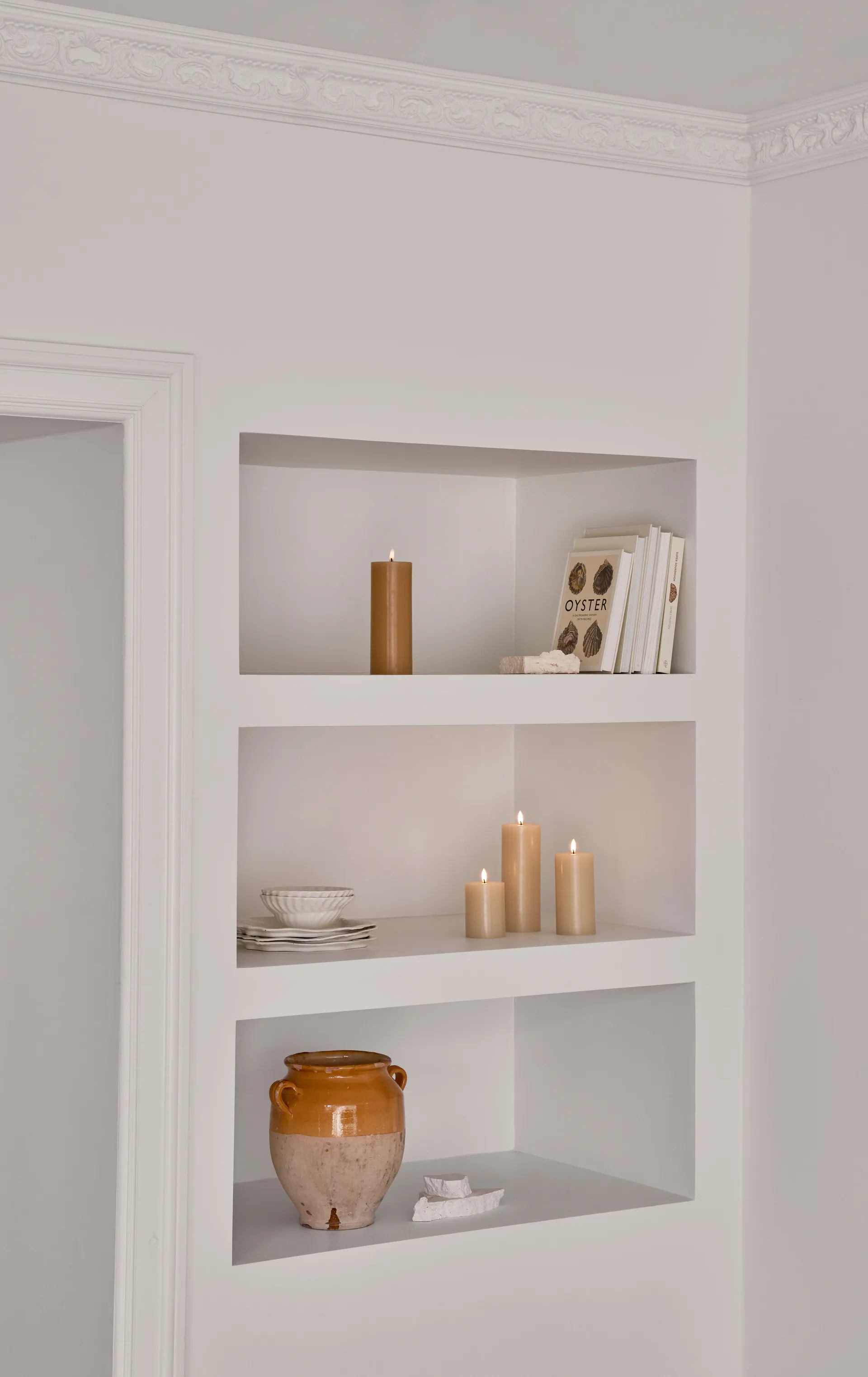 Świeczka LED ester & erik, 14 Pale ginger, 10cm ester & erik