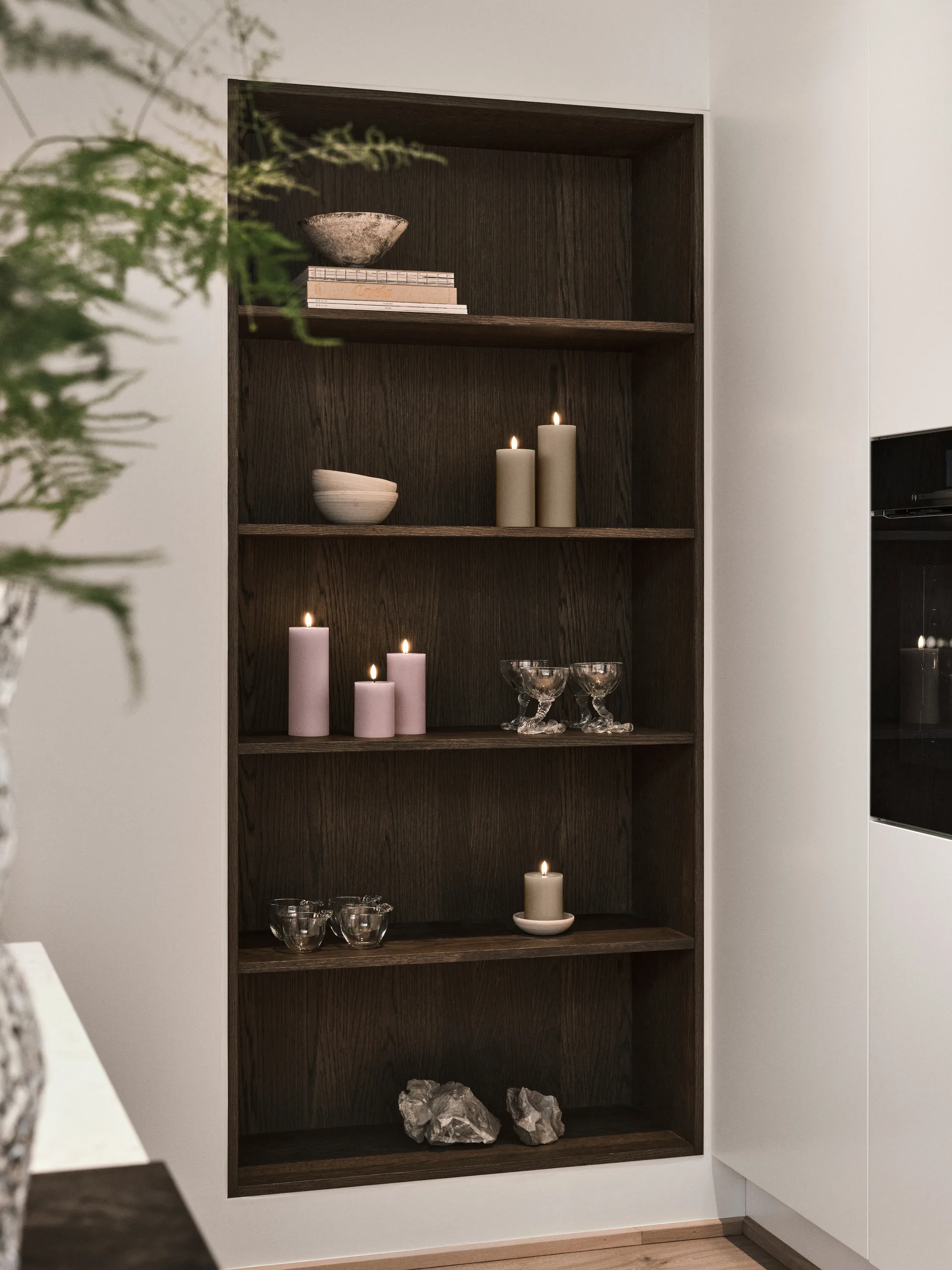 Świeczka LED ester & erik, 18 Nougat Note, 15cm ester & erik