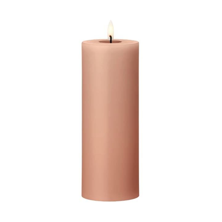 Świeczka LED ester & erik - 20 Rosy caramel, 20cm - Ester & erik