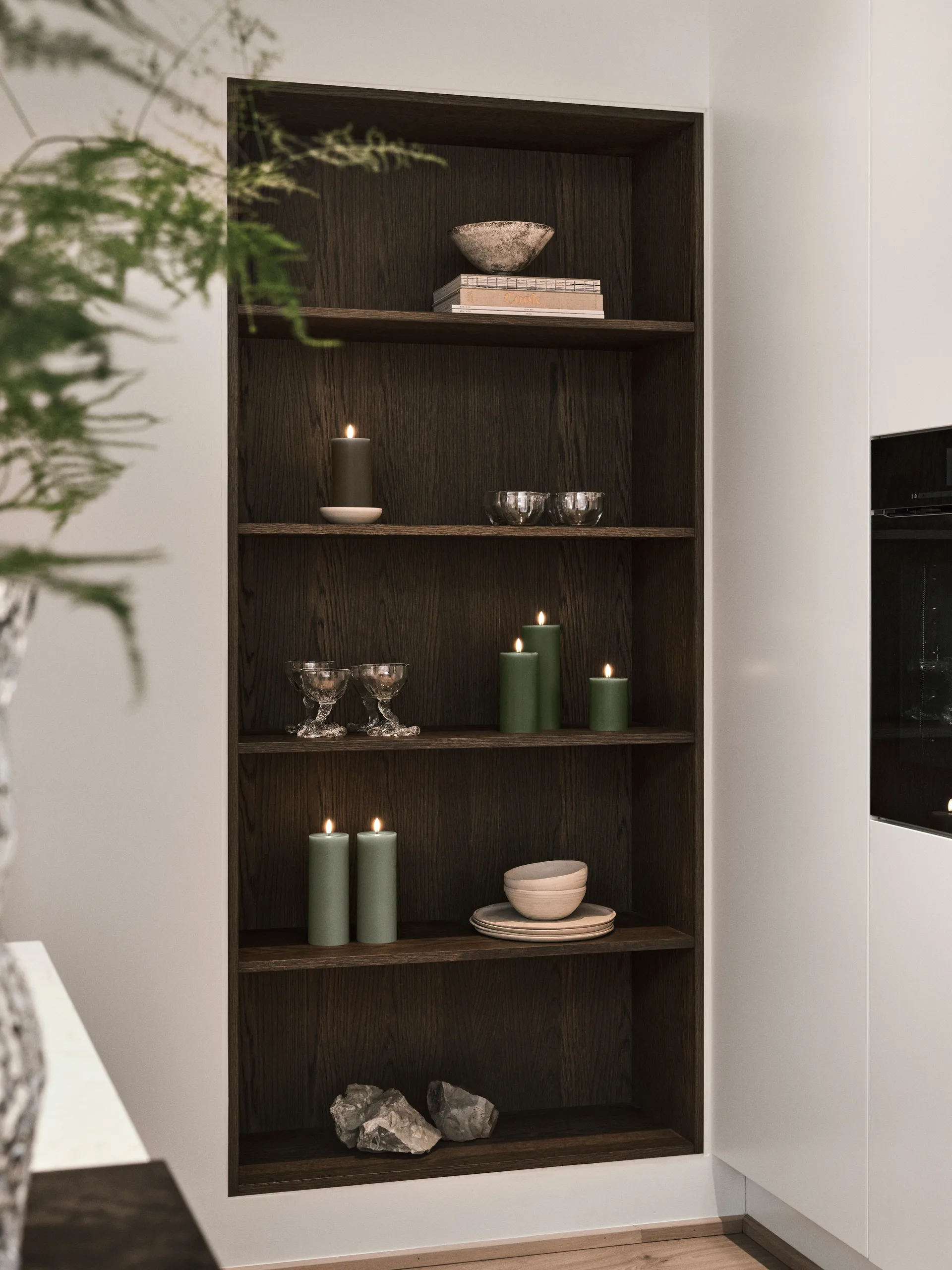 Świeczka LED ester & erik, 70 Green Soil, 20cm ester & erik