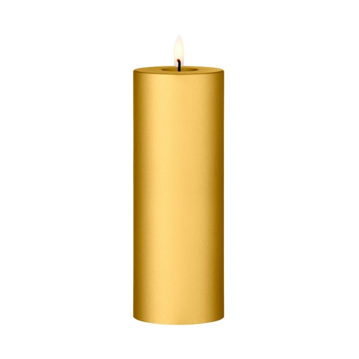 Świeczka LED ester & erik Ø7,5x20 cm - 90 Gold Metallic, 20cm - Ester & erik