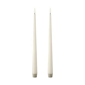 Świeczki LED ester & erik, 2 szt. - 06 Ivory, 30cm - ester & erik