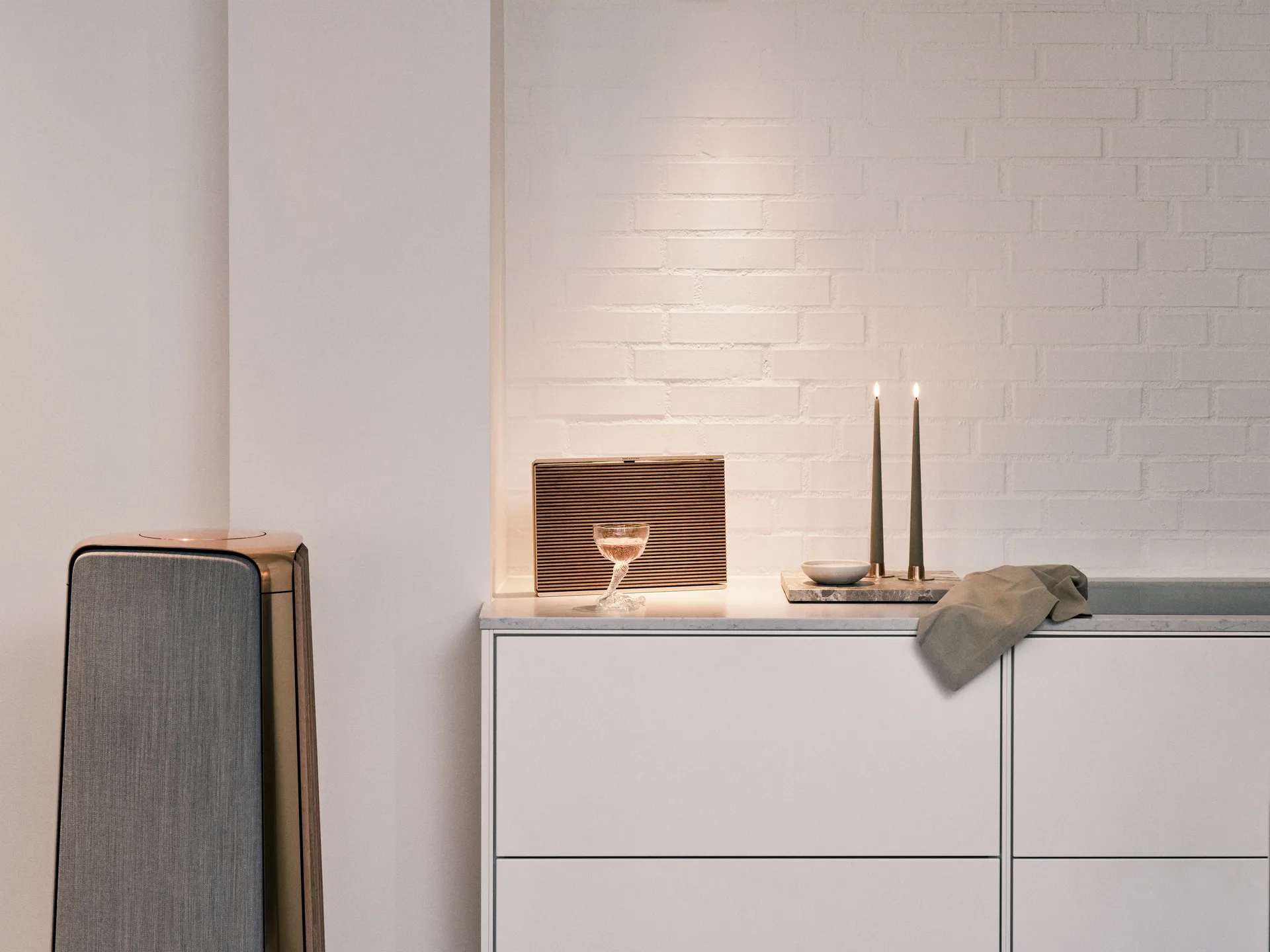 Świeczki LED ester & erik, 2 szt., 18 Nougat note , 30 cm ester & erik