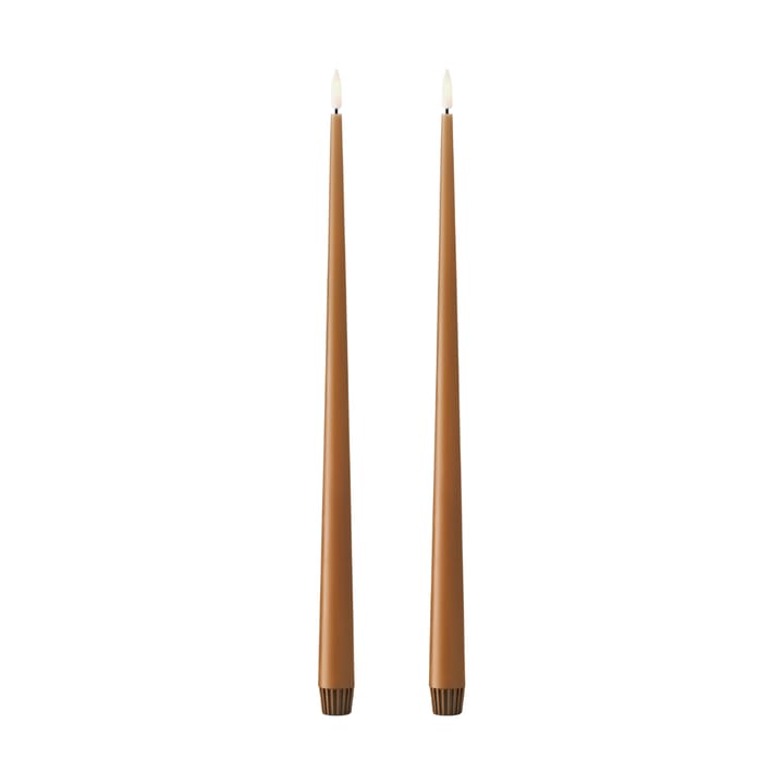 Świeczki LED ester & erik, 2 szt. - 23 Raw Toffee, 40cm - Ester & erik