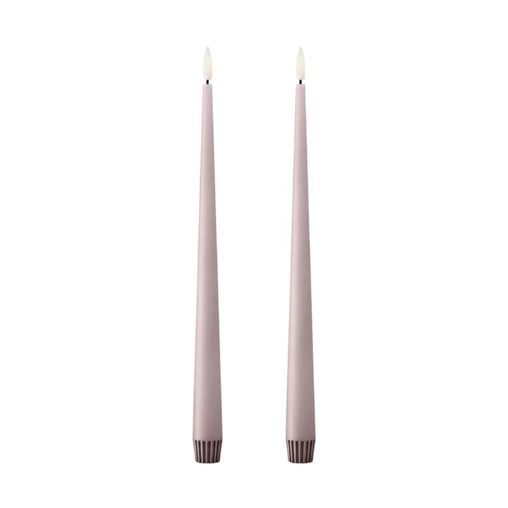 Świeczki LED ester & erik, 2 szt. - 52 Soft Rose , 30 cm - Ester & erik