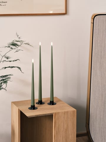 Świeczki LED ester & erik, 2 szt. - 70 Green Soil , 30 cm - ester & erik