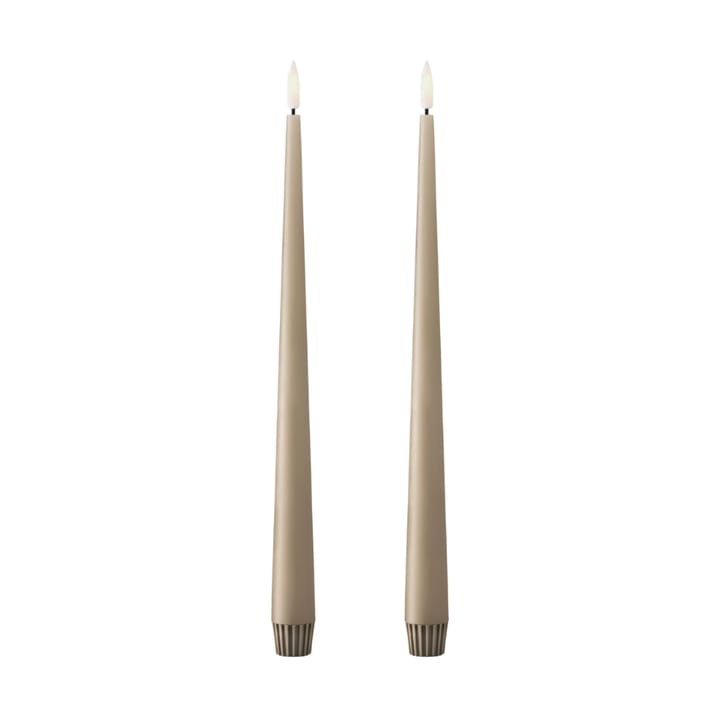 Świeczki LED ester & erik, 30 cm 2 szt. - 18 Nougat note - Ester & erik